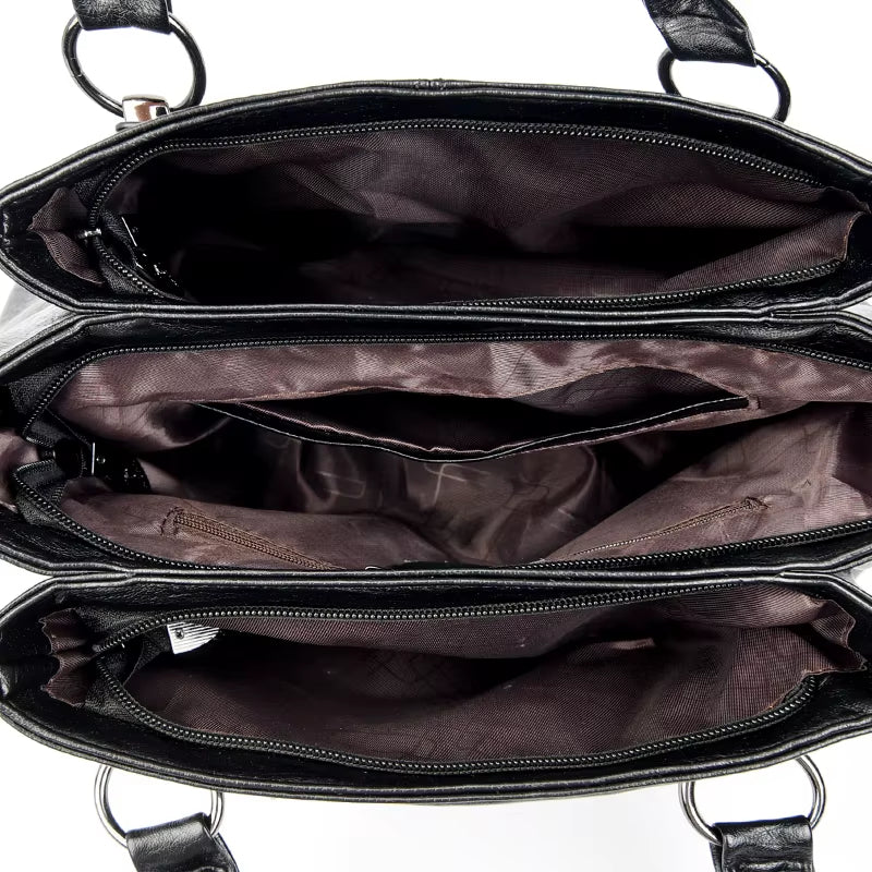 The Vic Leather Handbag