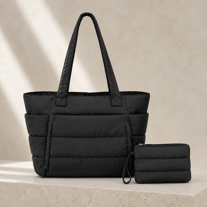 The Harper Quilted Tote
