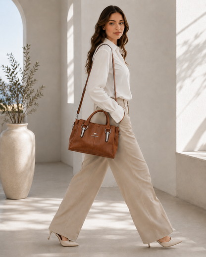 The Vic Leather Handbag