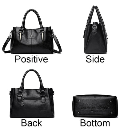 The Vic Leather Handbag